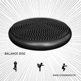 Balance disc | Disco de Balance | Cojín de equilibrio con Inflador  |  Balancin